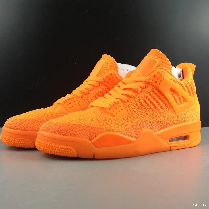 4 Flyknit AQ3559-800 Retro Jordan Orange 1015